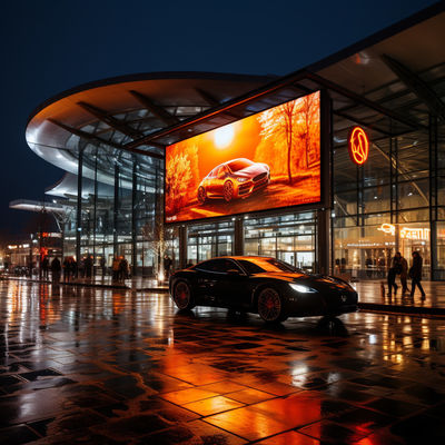 Affichage LED à petite profondeur de 3 mm Écran LED étanche extérieur P3 Résolution