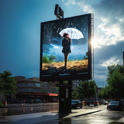 Écran d'affichage LED P3 imperméable à l'eau pour la publicité
