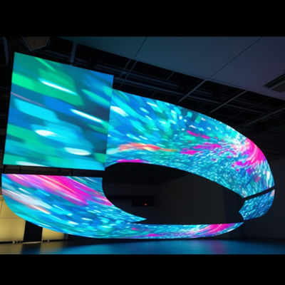 Écran LED flexible personnalisé P3.91 Écran LED créatif ROHS