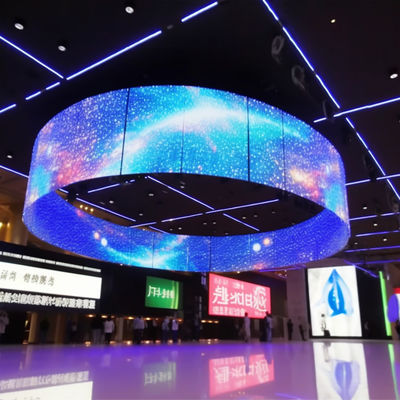 Module d'affichage extérieur P5 à écran LED flexible ultrafin