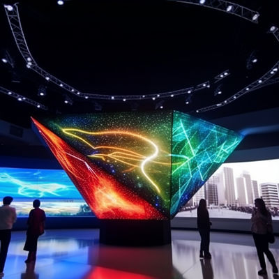 P4 Écran à LED incurvé Haute luminosité 4 mm Affichage à LED Pitch des pixels