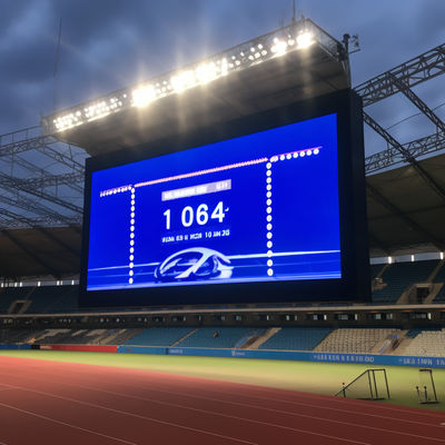 Panneau d'affichage LED de stade intérieur évolutif avec une luminosité de 6500 nits