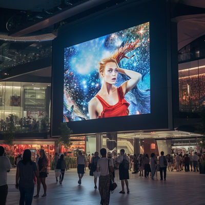 Écran d'affichage LED extérieur de 4 mm avec angle de vision de 140/120 degrés