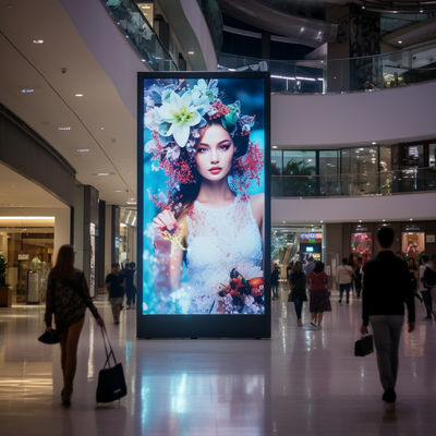 Affichage LED intérieur de 320*160 mm avec débit de balayage de 1/64S et armoire en aluminium à moulage sous pression