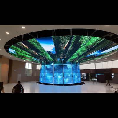 Module en couleur complète Taille P3/P3.91/P4/P4.81/P5/P6 Affichage LED intérieur flexible avec contraste et luminosité élevés