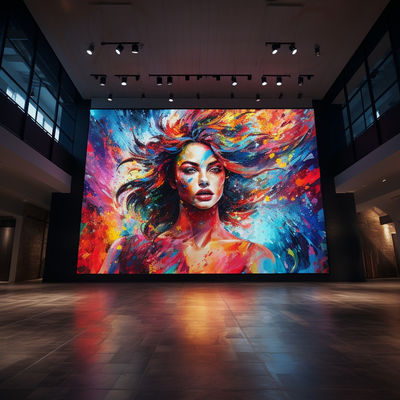 Taux de rafraîchissement 3840 Hz Interface de sortie HDMI/DVI/VGA Écran d'affichage LED intérieur pour les écrans