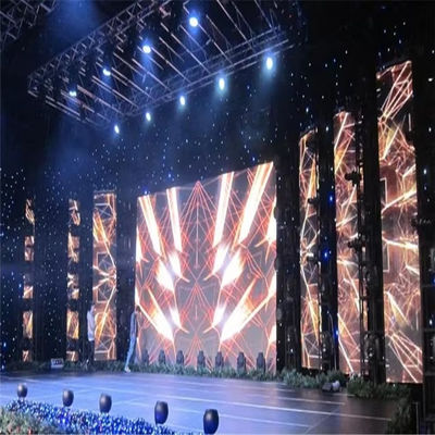 Location d'écrans LED mobiles légers / Location d'affichage LED modulaire pour accrocher ou empiler