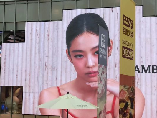 P2.5 Affichage d'affiches LED fixes à l'intérieur avec une luminosité élevée et une couleur complète transparente