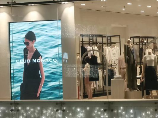 P2.5 Affichage d'affiches LED fixes à l'intérieur avec une luminosité élevée et une couleur complète transparente