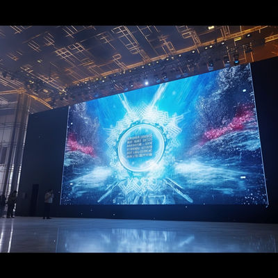 2.976 Pixel Pitch Écran d'affichage à LED intérieur avec armoire en aluminium à décoloration et durée de vie de 100000