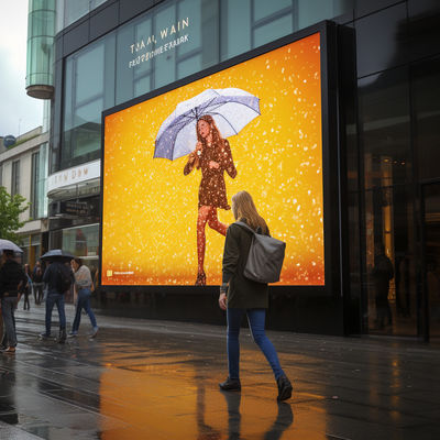 Écran d'affichage extérieur LED 5000 Cd/m2 Durable avec une durée de vie de 100000 heures