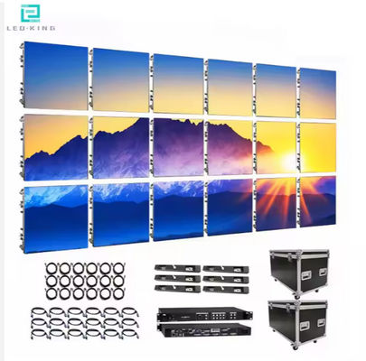 Affichage numérique LED couleur intégrale, écran LED mural à louer