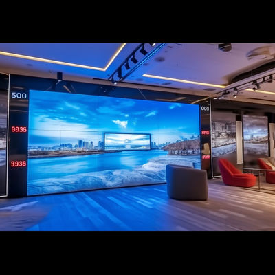 2Affichage LED intérieur de.5mm Pixel Pitch avec 800cd de luminosité haute résolution 16,7M gamme de couleurs