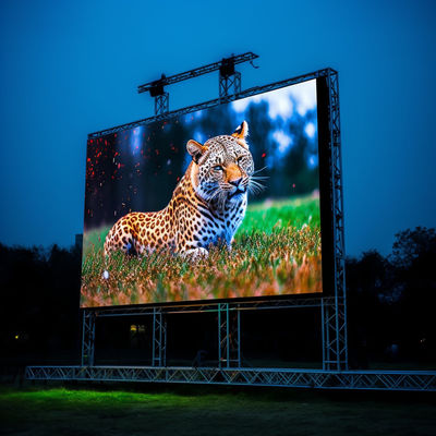 Écran massif 3840x2160 Résolution LED Location d'écran avec angle de vue de 160°