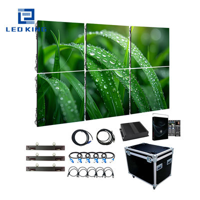 160° Grand angle de vision Écran mural vidéo LED lumineux pour la location d'expositions et d'événements