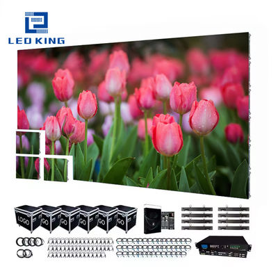Écran d'affichage LED à couleur complète à l'intérieur avec une hauteur de pixel de 2,5 mm et une luminosité de 600-800 nit