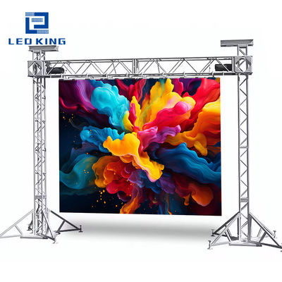Taux de rafraîchissement 3840 Hz Écran d'affichage à LED intérieur avec angle de vision 170/120 et rapport de contraste 4000 1