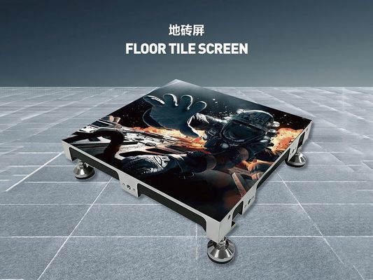 Paroi de tuiles RGB numériques interactives pour le jeu de danse Scène vidéo Plancher de danse Stand Led Panneaux muraux Écran tactile