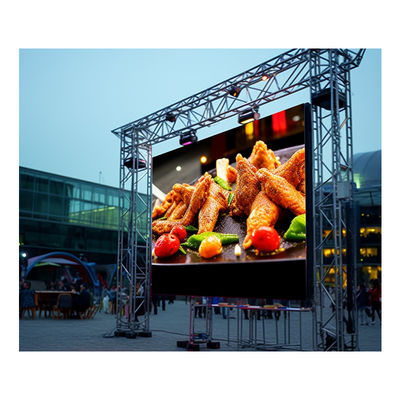Outdoor LED Display with 1920Hz-3840Hz Refresh Rate 100000 Hours Life Span and 2 Years Warranty for Stage and Advertising
