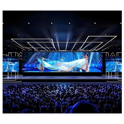 Mur LED d'intérieur P3.91 P4.81 pour des visuels publicitaires HD avec transport en flight case durable et assemblage parfait sans couture