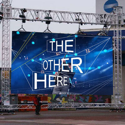 Écran d'affichage extérieur à LED avec un taux de rafraîchissement élevé de 1920 Hz à 3840 Hz