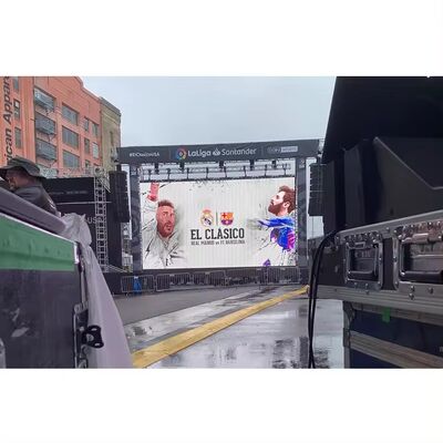 Écran d'affichage LED extérieur étanche IP65 avec pas de pixel P3.91mm et taux de rafraîchissement de 1920Hz-3840Hz