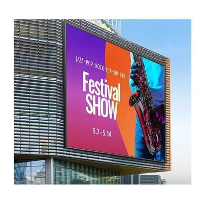 Outdoor P3.91 LED Video Wall with Die-Casting Aluminum Cabinet IP65 Waterproof and 1920Hz-3840Hz Refresh Rate