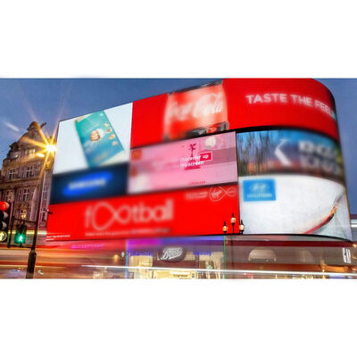 Écran d'affichage LED extérieur à haute luminosité avec IP65 étanche à l'eau 1920Hz-3840Hz taux de rafraîchissement et 100000 heures de durée de vie