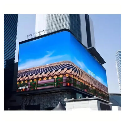 Écran d'affichage LED extérieur étanche IP65 avec une luminosité de 4000-5500 cd/m² et une durée de vie de 100000 heures pour la publicité