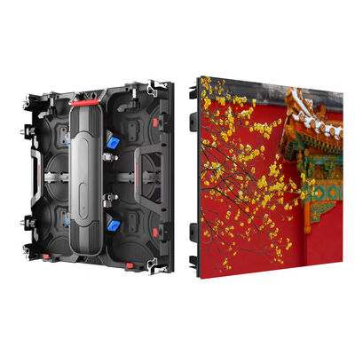 500x500mm IP65 étanche à l'eau extérieur LED mur vidéo avec 3840-7680Hz taux de rafraîchissement pour le fond de la scène de location