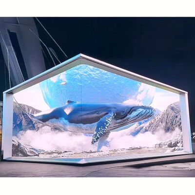 IP65 Waterproof LED Display Screen avec 4500-5500 cd/m2 Brightness et 3840-7680Hz Rate de rafraîchissement pour la publicité extérieure