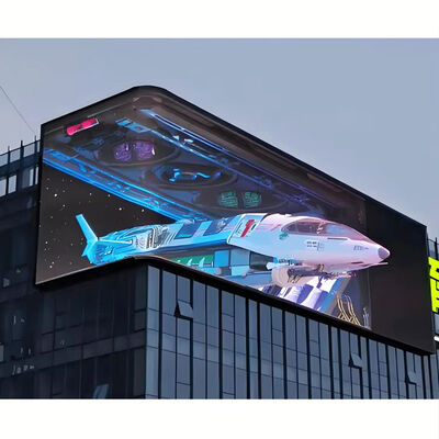 Écran d'affichage LED extérieur avec IP65 imperméable à l'eau 960 * 960mm Taille de l'armoire et taux de rafraîchissement 3840-7680Hz pour l'affichage numérique