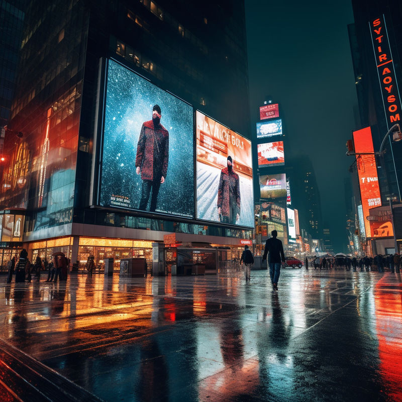 Affichage LED à couleur fixe pour la publicité extérieure 4 mm de hauteur des pixels