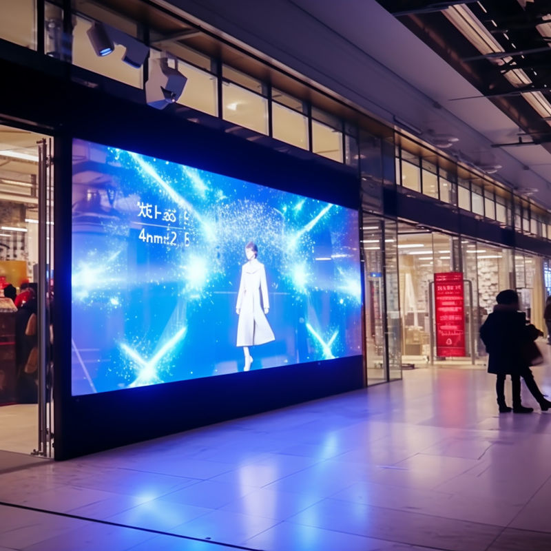 Installation fixe à l'intérieur affichage LED Location panneau LED P2 Énergie