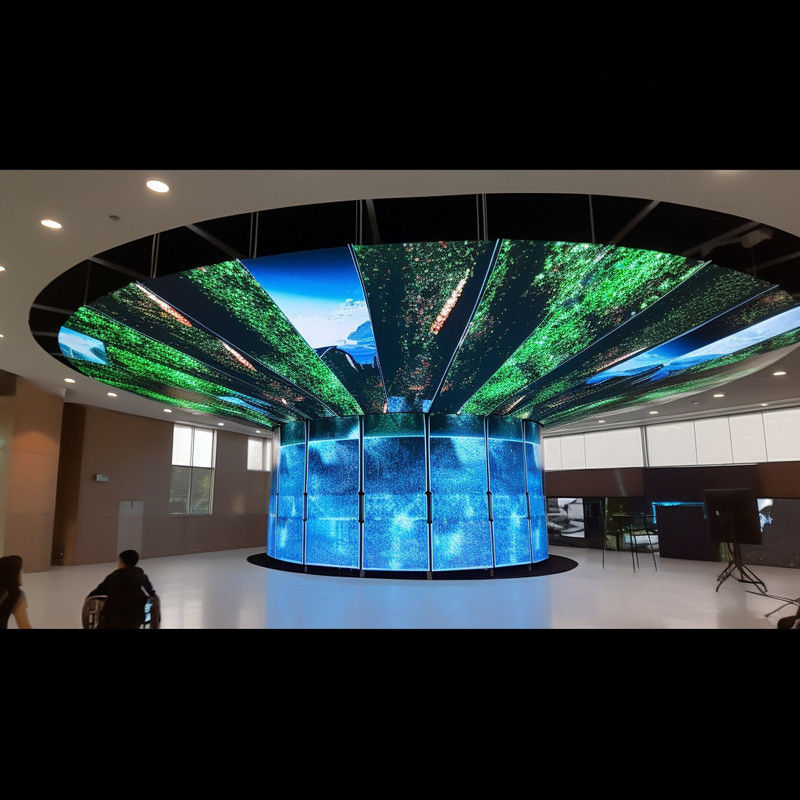 Module en couleur complète Taille P3/P3.91/P4/P4.81/P5/P6 Affichage LED intérieur flexible avec contraste et luminosité élevés