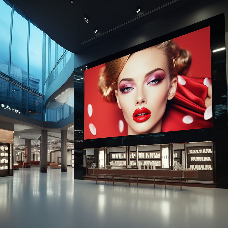 2Affichage LED intérieur de.5mm Pixel Pitch avec 800cd de luminosité haute résolution 16,7M gamme de couleurs