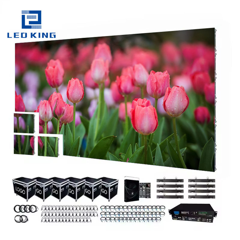Écran d'affichage LED à couleur complète à l'intérieur avec une hauteur de pixel de 2,5 mm et une luminosité de 600-800 nit