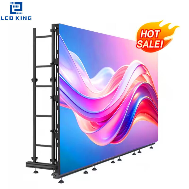 Paroi vidéo LED imperméable IP65 500x500mm avec taux de rafraîchissement 3840-7280Hz pour affichage de location extérieur
