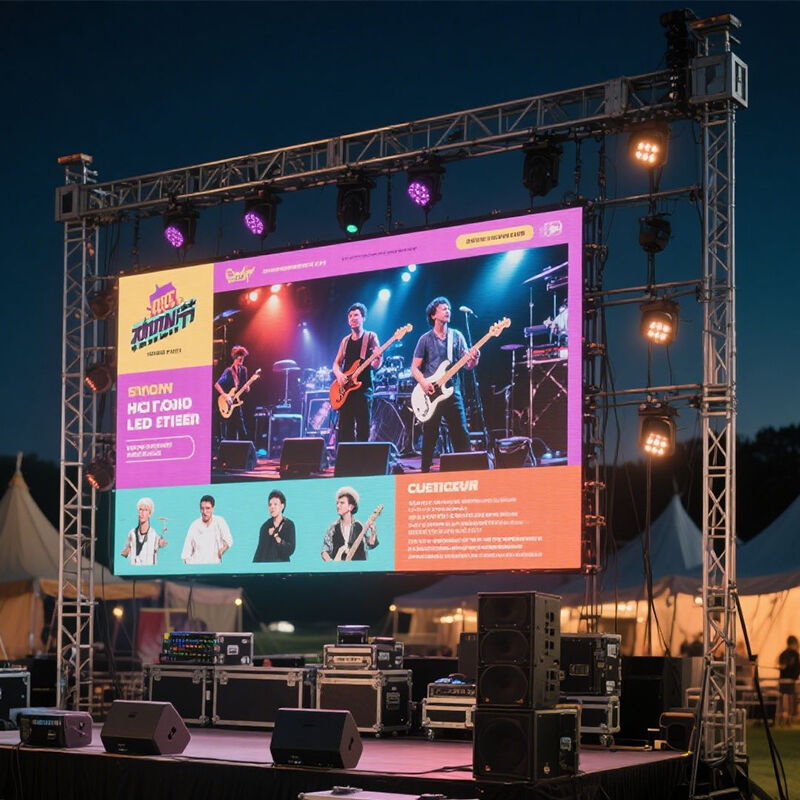 Location extérieure P3.91 IP65 étanche 3840HZ taux de rafraîchissement Portable LED panneau de mur vidéo pour la publicité