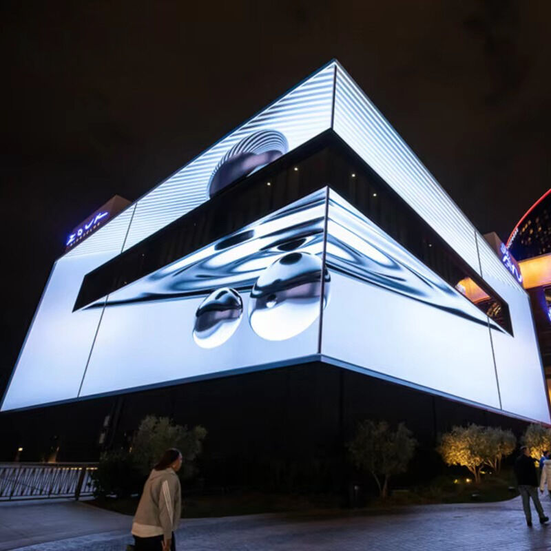 IP65 Waterproof LED Display Screen avec 4500-5500 cd/m2 Brightness et 3840-7680Hz Rate de rafraîchissement pour la publicité extérieure