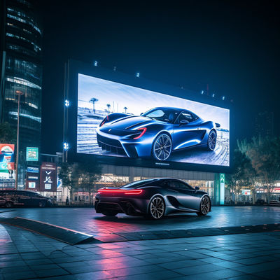 Écran d'affichage extérieur LED sans couture Location de panneaux LED Publicité P3
