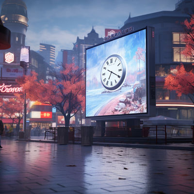 Écran d'affichage publicitaire numérique personnalisé étanche à l'eau