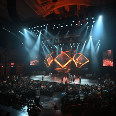Location d'écran LED polyvalent pour les concerts haute luminosité 5500nit