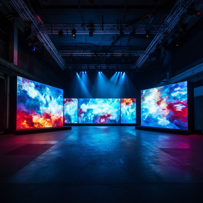 Vibrant P3.91 LED Video Wall Location 3840Hz Taux de rafraîchissement élevé