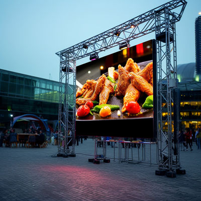 P3 Paroi vidéo LED haute résolution Location de plancher debout 3840 x 2160