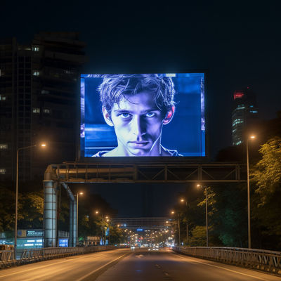 Écran d'affichage à LED 14 bits extérieur IP65 Smart P4 pour la publicité haute luminosité