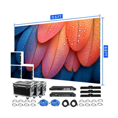 Écrans LED de location en extérieur P4.81 SMD2020 à configuration de pixels à contraste élevé
