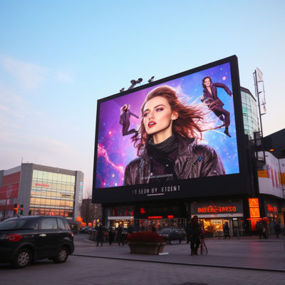 P4.81 Panneau d' affichage LED résistant à l' eau extérieur, écran LED résistant à l' eau à vue vive 140/120
