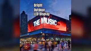 Écran LED extérieur lumineux 3000cd/m2 P4.81