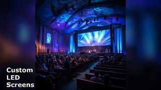 Grand écran LED d'intérieur personnalisé P3.91